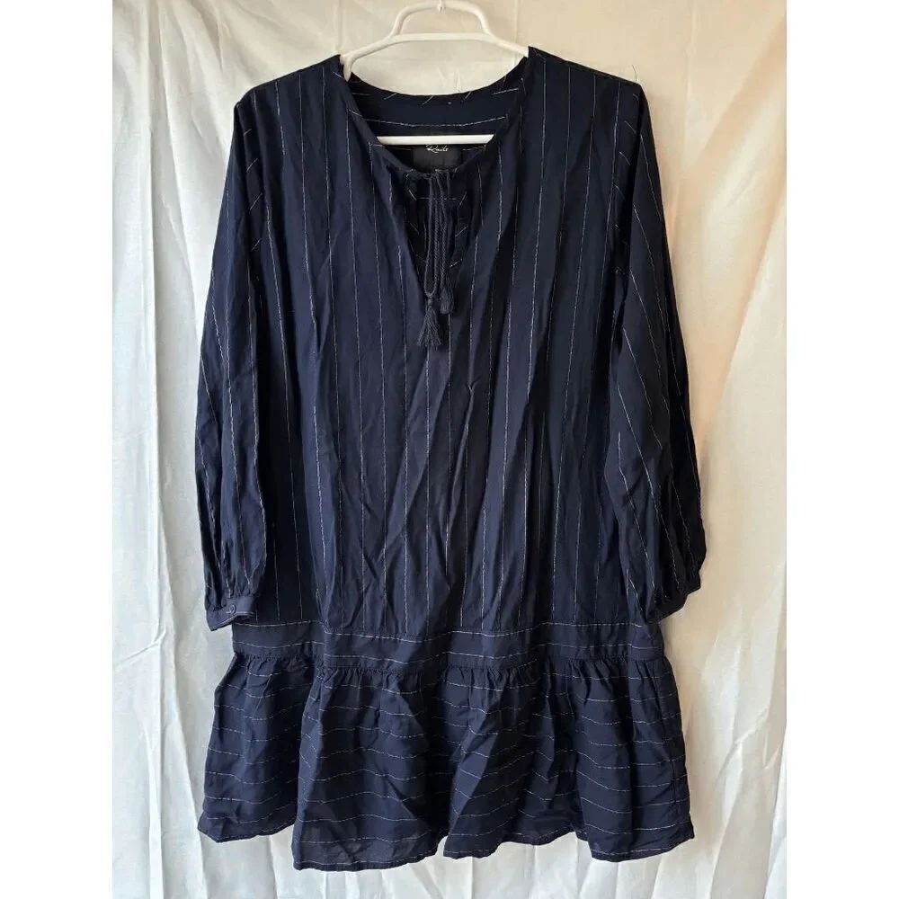 Rails Lydia Mini Dress in Panama Stripe Womens Size Medium